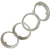 Tunershop 4 anelli di centraggio per cerchioni in alluminio da 60,1 mm a 56,6 mm, adatti per cerchioni in alluminio AEZ, DEZENT, DOTZ, ENZO con foro centrale da 60,1 mm, compatibili con Chevrolet, Fiat, Opel