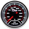 LKRXW Indicatore della Temperatura dell'olio per Auto 52mm Olio Temperatura Manometro Con Sensore 12V Bianco Luce Puntatore Olio Termometro Calibro Liquido Misuratore