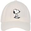 Concept One Peanuts Snoopy Dad Hat Berretto da Baseball Regolabile Cappellino, Marrone, Taglia Unica Unisex-Adulto
