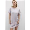 Intimissimi Camicia Da Notte A Maniche Corte Con Dettagli In Pizzo Viola
