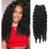 Yavida Burmese Curly Bundles Human Hair 28 Pollice 100% Unprocessed Quick Weave with Spiral Curly End Real Human Hair Extensions