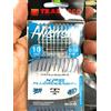 Trabucco Ami da Pesca Legati con Filo Fluorocarbon Ami Legati Hisashi F-31 Surf Ami 10 0.18 mm 200 cm Amo Trota Lago Mare Surfcasting