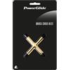 Powerglide Brass Cross Rest - Testa di Ponte da Biliardo, in Ottone