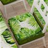 PETTI Artigiani Italiani - Cuscini per Sedia Cucina con Elastico da 2 Pezzi, Copricuscini Sedia in Microfibra con Elastico, Cuscini Coprisedia con Molla Disegno Tropical 05 100% Made in Italy