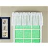 Today's Curtain, Mantovana dritta in finto lino con stampa in salice, 30,5 cm, ecru, 142,2 x 30,5 cm (larghezza x lunghezza)