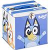 The Tin Box Company Scatola di latta XL con manico, blu