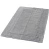 Kleine Wolke 5418146225 - Tappetino da bagno, modello Havanna, 120 x 70 x 0,16 cm, colore: Argento
