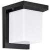 M Ledme - Applique LED Dakota 12W per esterni, luce calda 3000K, impermeabile IP54, lampada moderna per giardino, patio e terrazza