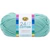 Lion Brand Yarn (1 matassa) 24/7 cotone filato, succulento