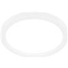 BRILONER - Plafoniera LED con luce indiretta, piatta, luce bianca neutra, lampada soffitto, plafoniera, plafoniere led a soffitto, camera da letto, lampadari moderni, 19 x 3 cm, bianco
