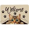 Artoid Mode Welcome, Zerbino Stagionale Benvenuto Decorazione Cucina Tappeto Tappeto Tappeto Per Interni Arredamento Esterno 40x60 cm