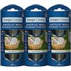 Yankee Candle - 3x Clean Cotton Electric Plug-In Refill Twin Pack (6 Refills In Total) by Yankee Candle