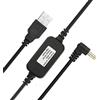 baolongking Cavo di alimentazione da USB 5 V a CC 12 V, compatibile con spot e nuovo Echo (3a generazione), cavo di alimentazione USB da CC 5 V a CC 12 V (nero)