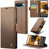 Rerzoiro Cover per Google Pixel 9 Pro XL Custodia Portafoglio [Blocco RFID] Premium Pelle PU Wallet Case Flip Libro con Porta Carte Slot Supporto Flip Case per Google Pixel 9 Pro XL, Marrone