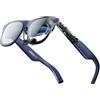XREAL 1S Occhiali AR, Schermo Virtuale da 500, Occhiali Intelligenti con FOV 52°, 3DoF Nativo, REAL 3D, Chip X1, Compatibili con Tutti i Dispositivi USB-C DP iPhone 17/16/15 Cobalt
