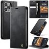 Cracedily Cover per iPhone 13 Pro Case, Libro Custodia Portafoglio Premium Pelle PU, Slot Scheda, RFID Shieldon, Chiusura Magnetico Aletta Antiurto Case Custodia per iPhone 13 Pro, Nero