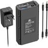 melasta 5V 9V 12V 6000mAh Power Bank con Caricabatterie, LiFePO4 Powerbank Portatile con LED Display 3 Uscita e 1 Ingresso Compatibile con Smartphone, Striscia LED, Telecamera di Sorveglianza, Huawei