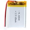 Uxney Batteria agli ioni di litio agli ioni di litio da 3,7 V, 650 mAh, 603040 mAh, con connettore 2P PH con griglia da 2,0 mm