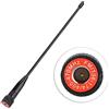 Socobeta Walkie Talkie Radio 669C SMA-M MaleVHF/UHF Dual Band per VX-1R VX-2R VX-3R VX-7R