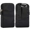 MDJYMYZ Borsa da Cintura per Cellulare, Borsello a Tracolla per Uomo, 6.0 Verticale Telefono Custodia da Cintura Multifunzione Borsetta Borse Spalla Marsupi Sportivi Sacchetto Clip da Cintura Portacellulare