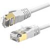 Reulin 6M Cat 7A Ultra Sottile - Cavo di rete Gigabit Ethernet Velocità fino a 40 Gbs/1000 MHz Compatibile con Cat5 Cat5e Cat6 Cat6a Cat7 Cat7 A+ Per Switch Modem Router Reti rapide