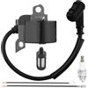 ZAMDOE MS290 029 Bobina di accensione per STIHL 024 026 028 029 034 036 038 039 044 044MAG 048 MS240 MS260 MS310 MS360 MS360C MS390 MS440 MS640 Motosega Sostituisci 0000 400 1300 con Candela