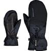 Ziener Levin GTX Mitten Junior, Muffole da Sci/Sport Invernali | Impermeabile, Traspirante Bambini, Nero/Grigio Inchiostro Mimetico, 6