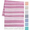 Artexia Telo Mare Grande In Cotone Riciclato Telo Spiaggia 90x180 cm Asciugamano Da Spiaggia Telo Mare XXL Asciugatura Rapida Ultra Leggero E Morbido (Fucsia)