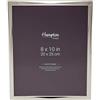 Hampton Frames Cornice portafoto, argento, 8 x 10 (20 x 25 cm)