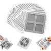 GUOYOU 100 Filtro Doccia Capelli 10X10CM Raccogli Capelli Doccia Monouso Filtros Lavandino Cucina Filtro Lavandino Bagno per Canale Scarico Doccias, Cucina, Bagno, contro Gli Intasamenti