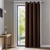 Deconovo Tenda per Interni Oscurante Camera da Letto 229 CM Altezza, Termica Isolante per Interni Moderne per Soggiorno 1 Pannello, 132x229 CM, Cioccolato