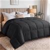 Utopia Bedding Piumino Estivo Per Letto Matrimoniale, 220x240 cm, Grigio | Piumino 200 g/m² Con Imbottitura Morbida, Progettato Per Garantire Comfort, Freschezza e Riposo Ottimale Ogni Notte Serena