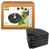 Aktive 62197 - Supporto parasole 4 pezzi plastica 48x48x7.5 cm, 52/66 kg