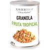 Xavier Mor XAVIERMOR - Granola di Avena Croccante con Frutta Tropicale 400g - Colazione Sana ad Alto Contenuto di Proteine e Fibre - Snack Fitness Nutriente, Energia Sostenuta e Sazietà Duratura