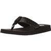 Yellow Box Women's Flax Wedge Sandal, Black, 10 M US