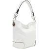 Alyssa Borsa a tracolla con grande moschettone Hardware e NA, colore: White, cod. unknown