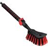 Tom Par Washing Brush I Water Brush I Car Wash Brush with Water Connection I Quick Release for The Water Valve I Tightly Articulated Bristles I Comfortable Handle I Length 54 cm I Red