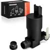 Frankberg Pompa lavavetri Pompa acqua lavaggio Pulizia vetri Anteriore 2-Poli Compatibile con Micra IV K13K K13KK Qashqai II J11 J11 Qashqai +2 I J10 JJ10E NJ10 Replace# 8200194414