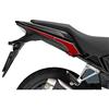 Resin Bike Adesivi Moto Compatibile con Honda CB500X 2019 2020. Protezioni Laterali Codino da Urti e Graffi. Coppia Adesivi 3D Resinati - Finitura Rosso Metallizzato