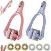 Suuwwn Massaggiatore per Mani e Dita,Suuwwn 2 Pcs Massaggiatore Dita Pallina Massaggio Muscolare Con Maniglia Terapia Dell'artrite per Favorire la Circolazione Sanguigna