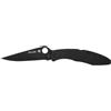 Spyderco POLICE BLACK SS BLACK BLADE PLAIN C07BKP