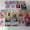 Lotto di 17 carte collezionabili Sailor Moon Chibiusa vintage Giappone