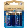 Glowster LR20D 1,5V 2 Pz - Batteria alcalina
