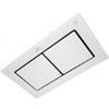 Silverline 4226 Cappa a Soffitto 100 x 70 cm Vetro Bianco - 4226.1.733.01