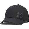 Under Armour Cappellino da uomo M Iso-chill ArmourVent Str, (001) Nero / / Castlerock, S/M