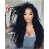 URBeauty Curly Half Wig Human Hair 3 In 1 Seamless Flip Over Half Wigs Human Hair With Drawstring Ready To Wear Glueless Wigs Beginner Friendly Curly Wig For Black Women 22 Inch