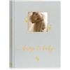 Lanpn Diario della Gravidanza Mamma 105 Pagine, Libri Ricordi Gravidanza Organizzare il Parto, Album Libro Gravidanza per Fotografie Ecografie, Regalo Future Mamma Donne Incinte, Grigio, Inglese