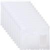 KTPCN 12 Pz Buste Perforate Trasparenti A5, Raccoglitore Anelli Buste Trasparenti A5 con 7 Fori, Cartelle Portadocumenti in Plastica Impermeabile per Raccoglitori Documenti Casa Ufficio