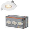 OSRAM Faretto da incasso a LED Spot Set 4,9W 827 Bianco IP20
