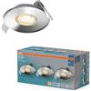 OSRAM Faretto da incasso a LED Spot Set DIM IP65 4,9W Cromo